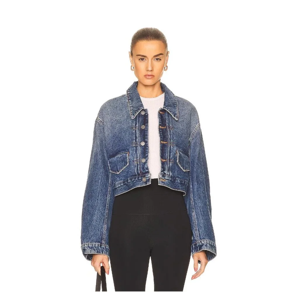 KHAITE Combly Jacket Sz S $680 - Picture 2 of 9